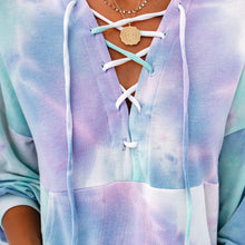 Load image into Gallery viewer, Tie Dye Bandage Design Hoodies Sweatshirt
