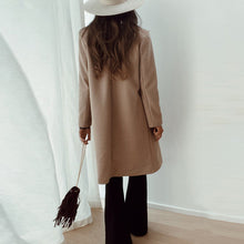 Load image into Gallery viewer, Elegant Simple Solid Color Coat
