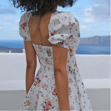 Load image into Gallery viewer, Elegant Floral Printed Mini Dress
