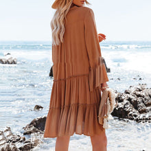 Load image into Gallery viewer, Chic Boho Vacation Casual Dress
