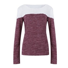 Load image into Gallery viewer, Hollow Stitching Pullover Sweater
