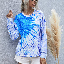Load image into Gallery viewer, Long Sleeve Tie-dye Sweatshirt
