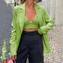 Load image into Gallery viewer, Elegant Single-breasted Blazer Coat
