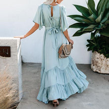 Load image into Gallery viewer, Solid Color Maxi Dress
