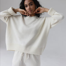 Load image into Gallery viewer, Pure Color Knitted Casual Pullover Sweater
