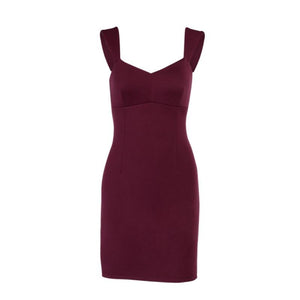 V-Neck Sexy Slim Party Bodycon Dress