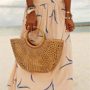 Bohemian Print V Neck Dress