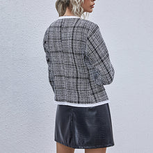 Load image into Gallery viewer, Classic Plaid Elegant Blazer Coat
