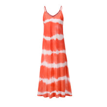Load image into Gallery viewer, Casual Loose Fit Printed Maxi Dress
