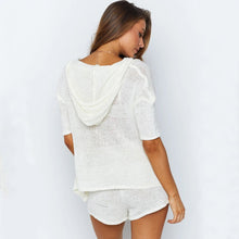 Load image into Gallery viewer, Hooded Loose Casual Suit Set
