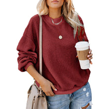 Load image into Gallery viewer, Teddy Relaxed Pullover Sweatshirt
