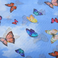 Load image into Gallery viewer, Mesh Butterfly Print Long Sleeve Top
