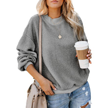 Load image into Gallery viewer, Teddy Relaxed Pullover Sweatshirt
