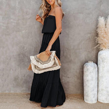 Load image into Gallery viewer, Sexy Off Shoulder Vacation Maxi Dress
