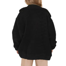 Load image into Gallery viewer, Faux Fur Plush Loose Coat
