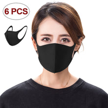 Load image into Gallery viewer, Reusable Dust Facecloth Cotton Face Cover 6 Pack

