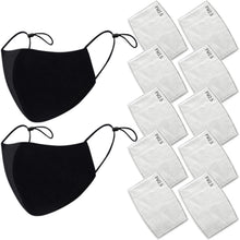 Load image into Gallery viewer, Mouth Face cover Cotton Dust Reusable Mask
