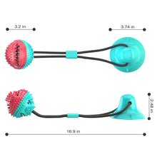Load image into Gallery viewer, Blue&amp;Red Dog chew toy
