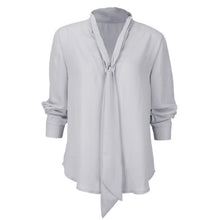 Load image into Gallery viewer, Women's V-Neck With Tie Chiffon Elegant Blouse
