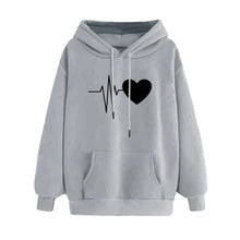 Load image into Gallery viewer, Cardiogram Love Printed Sweatshirt
