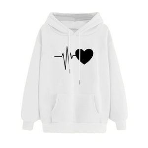 Cardiogram Love Printed Sweatshirt