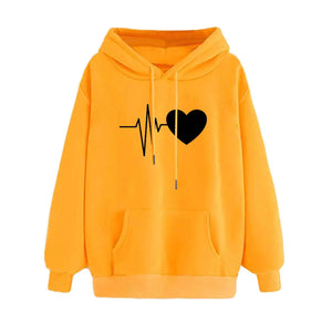 Cardiogram Love Printed Sweatshirt