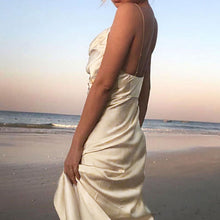 Load image into Gallery viewer, Sexy Solid Color Slim Party Dress
