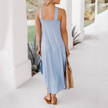 Load image into Gallery viewer, Summer Off Shoulder Halter Casual Maxi Dress
