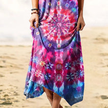 Load image into Gallery viewer, Vintage Printed Sleeveless Dress
