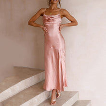 Load image into Gallery viewer, Slim Fit Fashion Back Straps Maxi Dress
