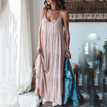 Load image into Gallery viewer, Lovely Printed Loose Fit Maxi Dress
