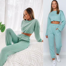 Load image into Gallery viewer, New Style Long-sleeved Trousers Casual Look Set
