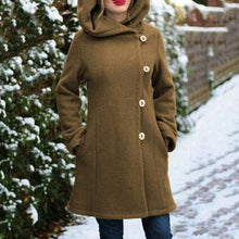 Load image into Gallery viewer, Fashion Warm Trench Coat
