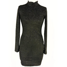 Load image into Gallery viewer, Shiny Long-Sleeved Sexy Bodycon Dress
